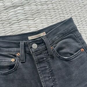 Levi’s ribcage straight full length jeans - size 25